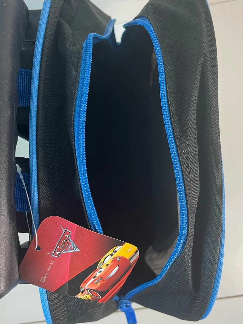 NEW Disney Pixar Cars Lightning McQueen Rolling Backpack Trolley Piston Cup Bag